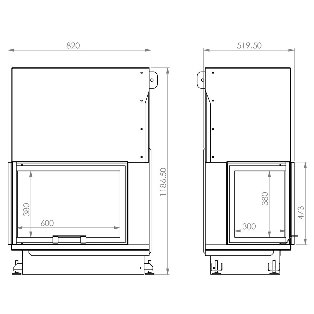 Focar QUATTRO 80 L ECO
