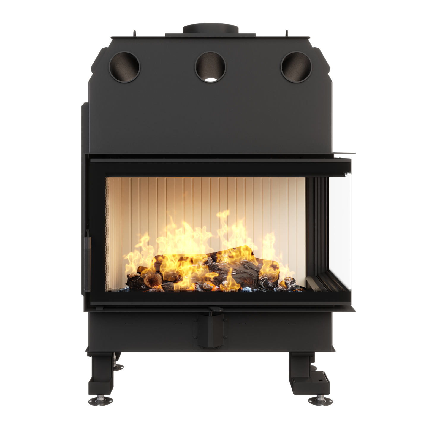 Șemineu SAVEN Energy 85х50х47 R ECO 22 kW Sticlă laterală dreapta