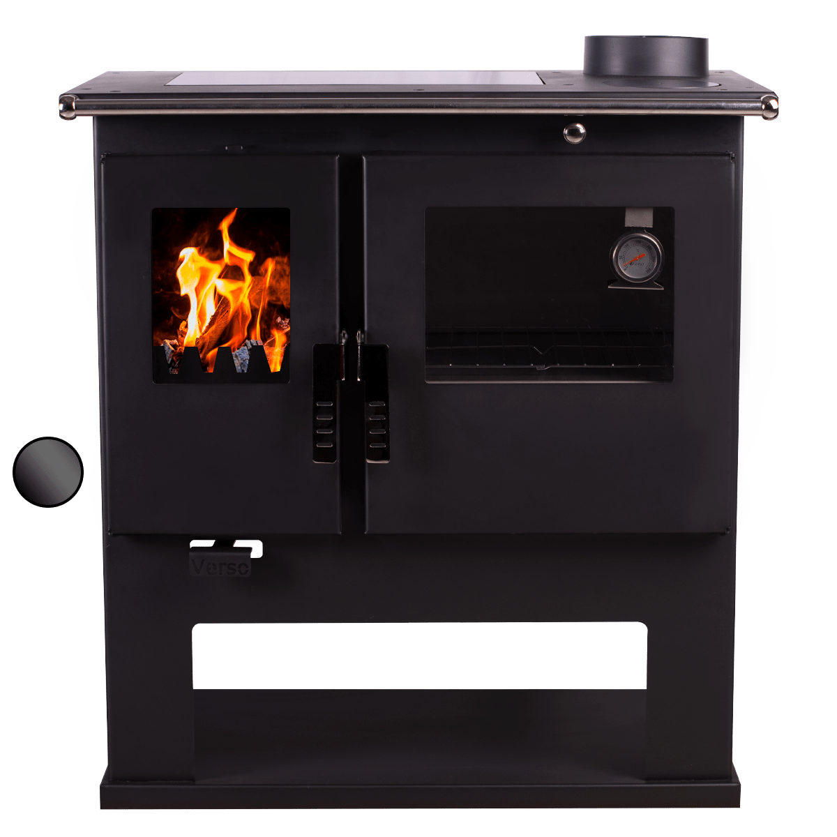 Sobă de gătit pe lemne Verso CS Ceramic – 7,7 kW