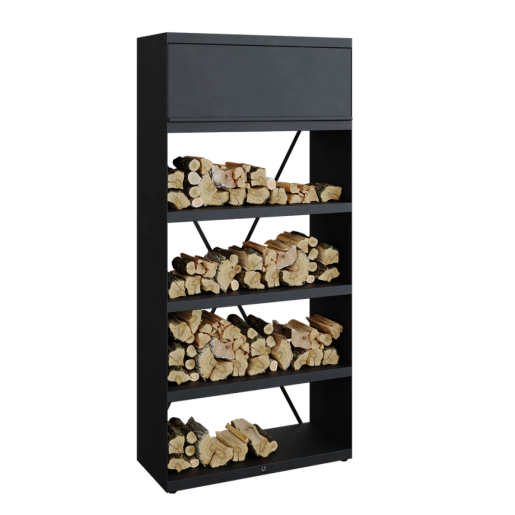 Stocator lemne OFYR negru 100