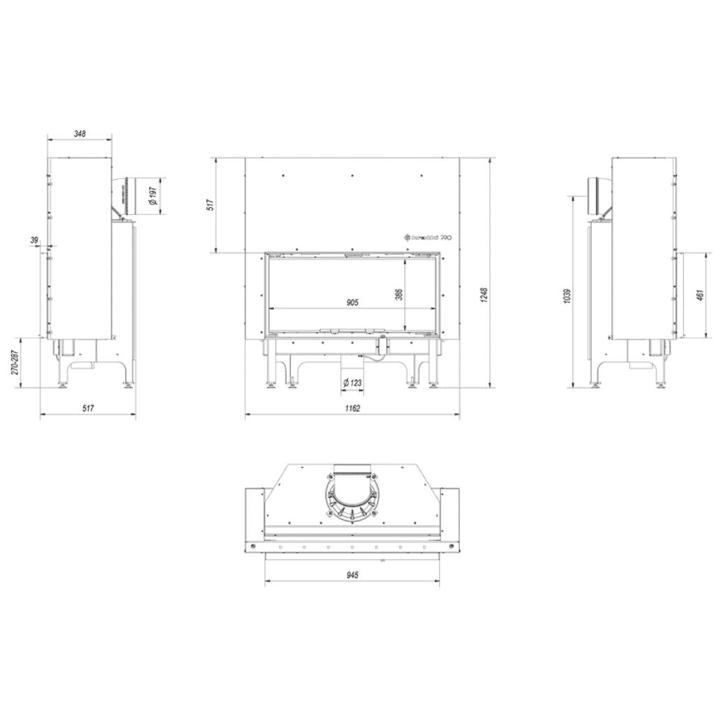 N140 Deschidere Verticala Samota Neagra