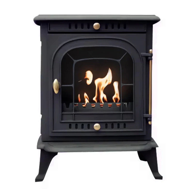 Șemineu pe Bioetanol din Fontă 'Altar' - Design Clasic, Căldură Eficientă