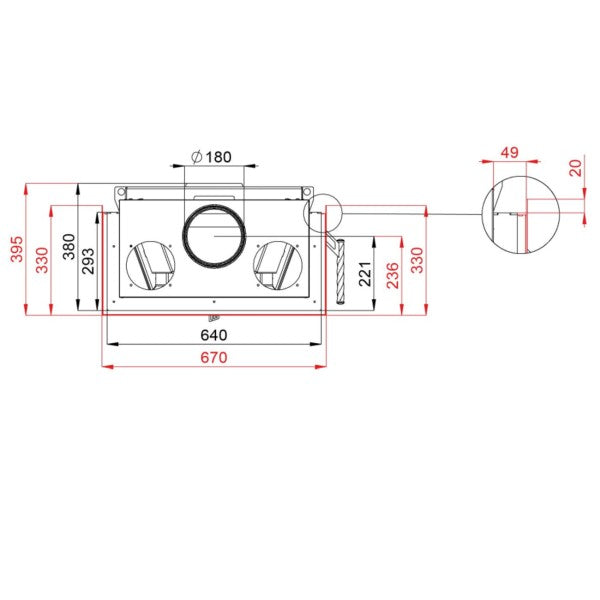 Focar Semineu BeF Feel 6 C