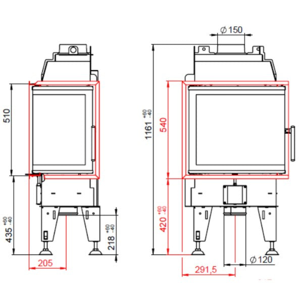 Focar Semineu BeF Feel 6CP