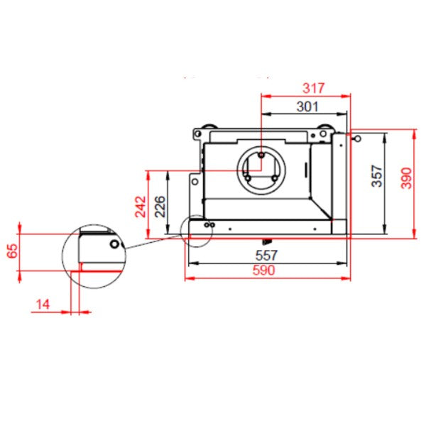 Focar Semineu BeF Feel 6CP