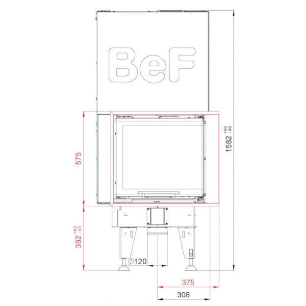 Focar Semineu BeF Feel V 6 CP