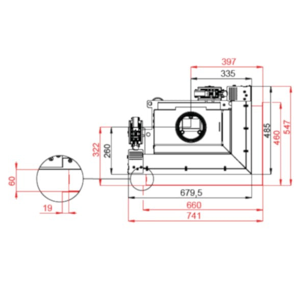 Focar Semineu BeF Feel V 6 CP