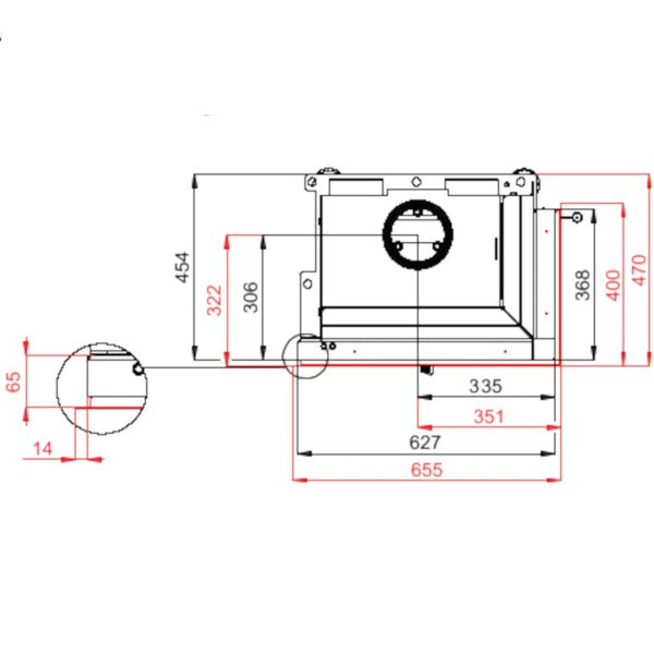 Focar Semineu BeF THERM 7CP