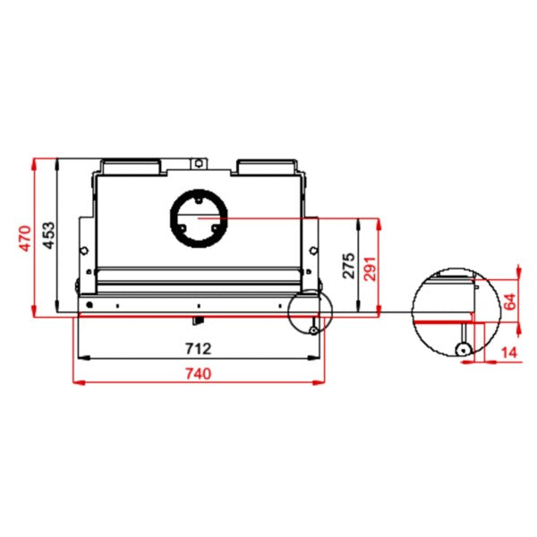 Focar Semineu BeF THERM 7