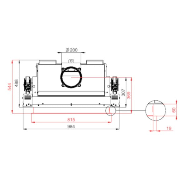 Focar Semineu BeF THERM 8