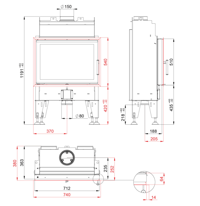 Focar semineu Bef Passive 7