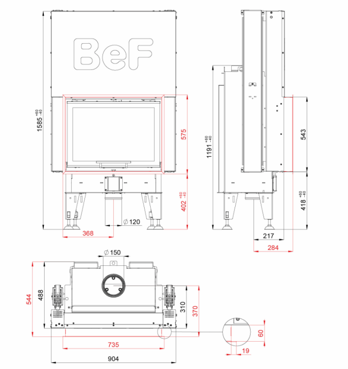 FOCAR SEMINEU BeF Therm V7 Passive
