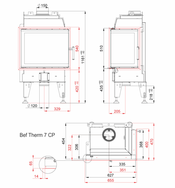 FOCAR SEMINEU BeF Therm 7 CP Passive