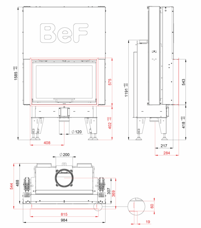 FOCAR SEMINEU BeF Therm V8 Passive