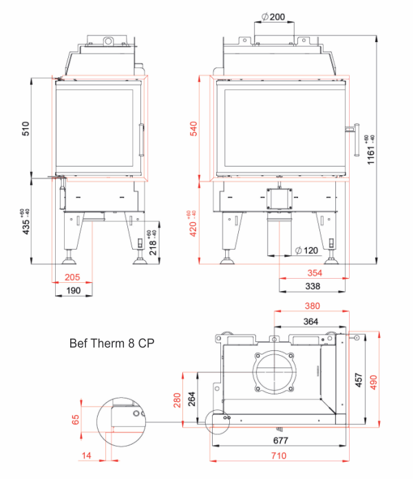 FOCAR SEMINEU BeF Therm 8CP Passive