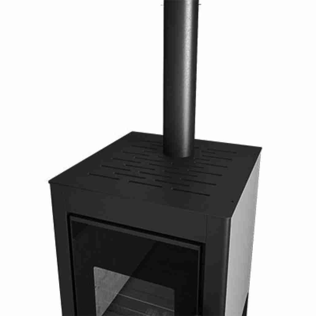 Sobă PE Peleți BISCOTTO 8.5KW - NEGRU