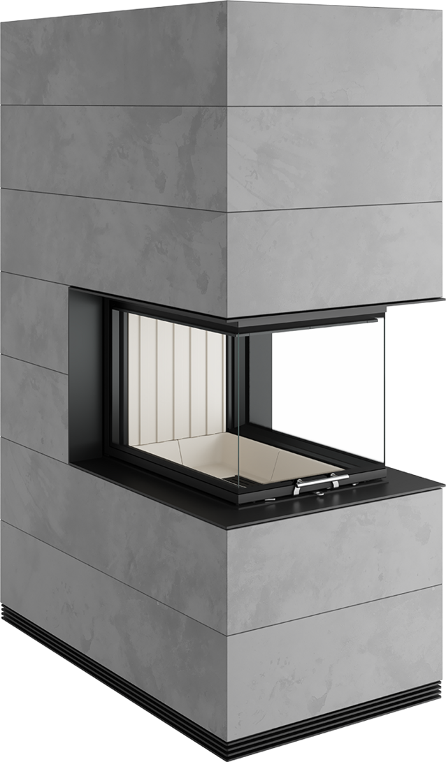 Semineu modular SIM Arte U-70h 1/3 Spartherm