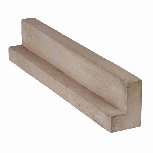 Colt L Placa radianta semineu 10x7x50cm - Ortner