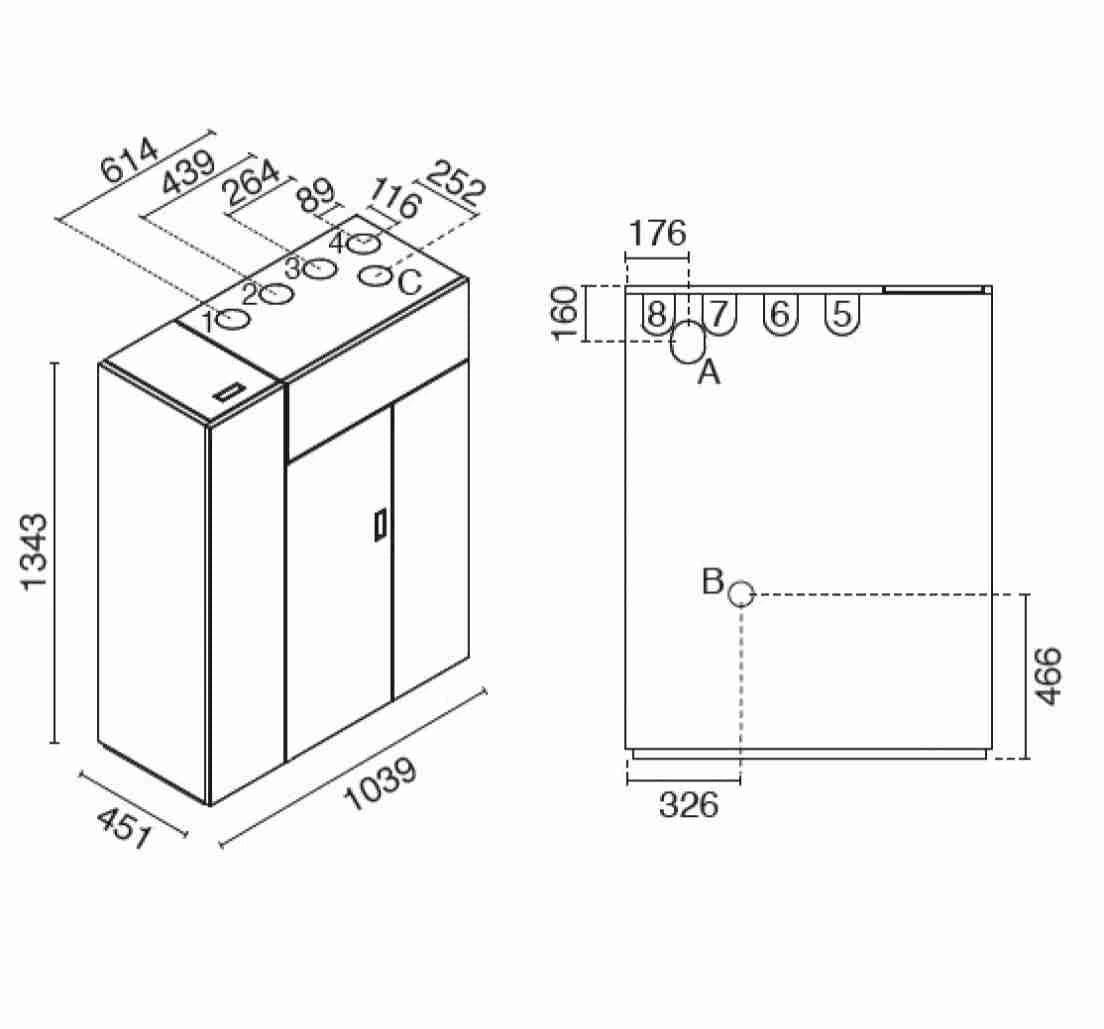 Centrala peleti pe aer 19,5KW - Futura