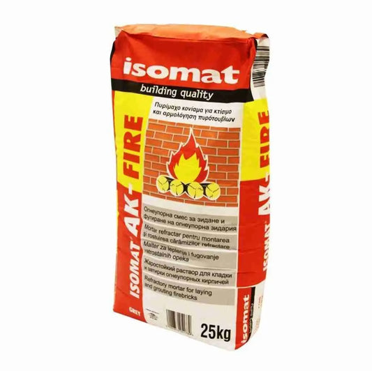 MORTAR DE CIMENT REFRACTAR 1200ºC - 25kg