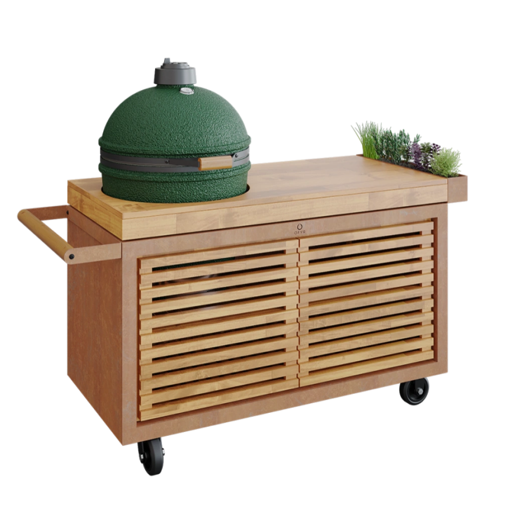 Raft lemn de tec cu usa pentru OFYR PRO - mare