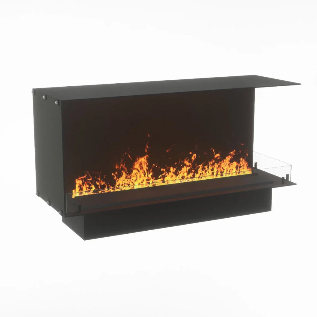 Șemineu electric cu vapori de apă Foco Myst Corner Dreapta 1200 - 150 cm, colț