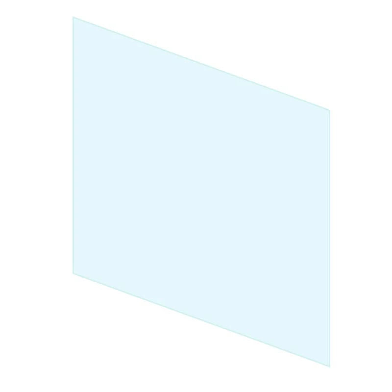 Sticlă Laterală Completă pentru Șeminee Foco - 400 mm