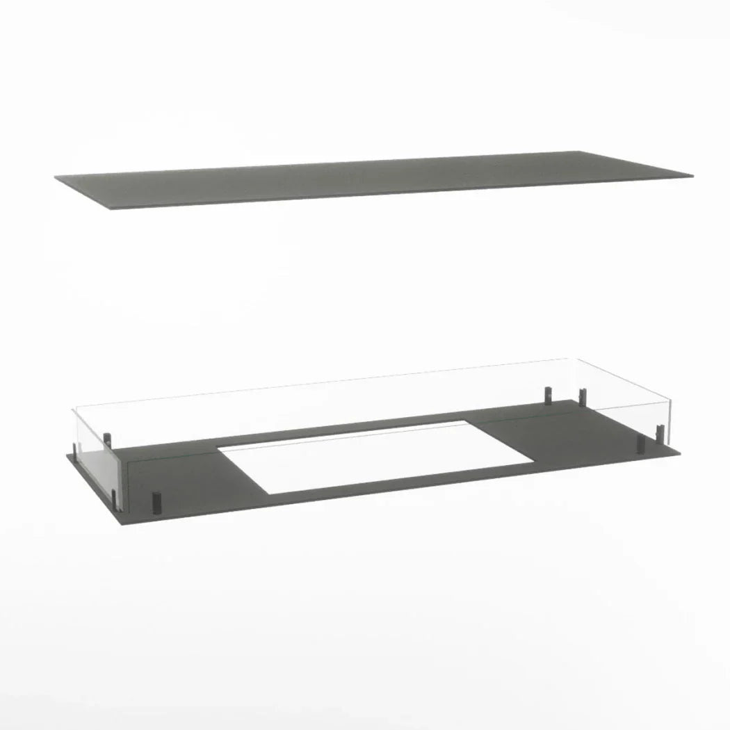 Șemineu cu vapori Foco Myst Four 1000 - Fără Flacără, Elegant și Modern