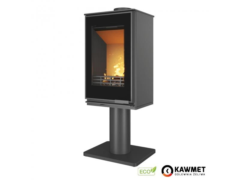 Soba pe lemne KAWMET VENUS S16 CU PICIOR DÉCOR 9.5 kW