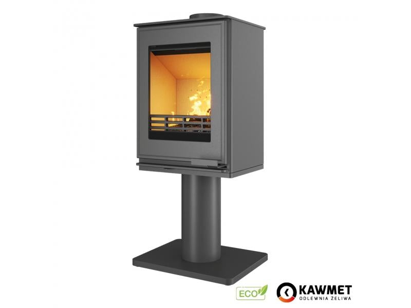 Soba pe lemne KAWMET HARITA S15v cu picior 5.7 kW