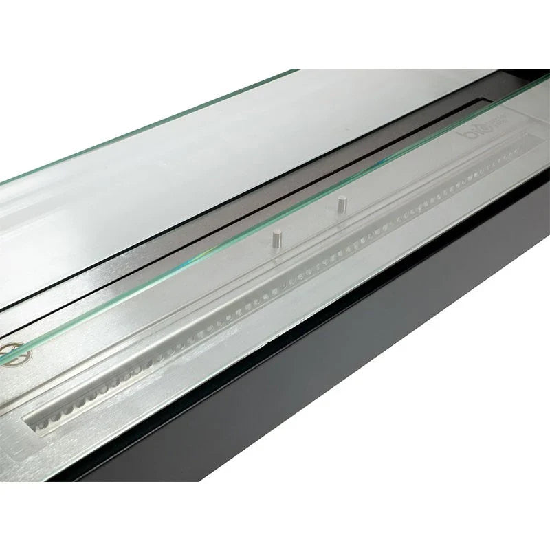 Șemineu pe Bioetanol Încorporat 100 cm "See Through" - Eleganta Dubla