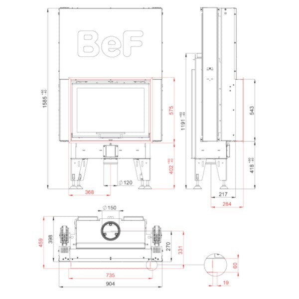 Focar Semineu BeF Feel V7