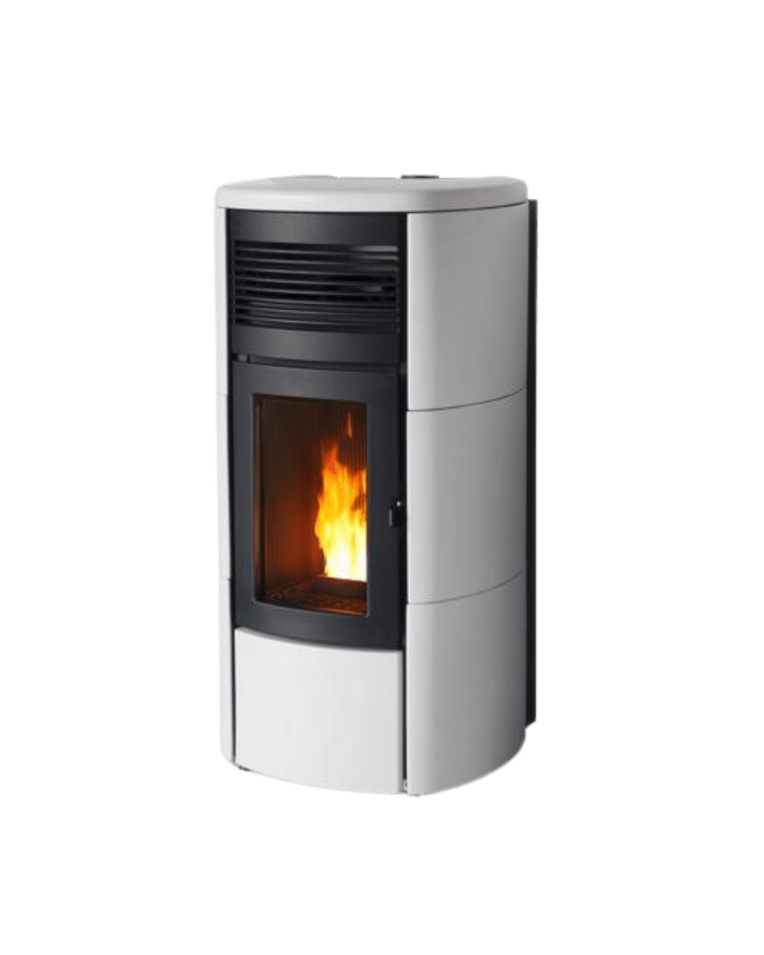 Sobă peleți MCZ CLUB Hydromatic 16 kW - Centrală termică - Alb