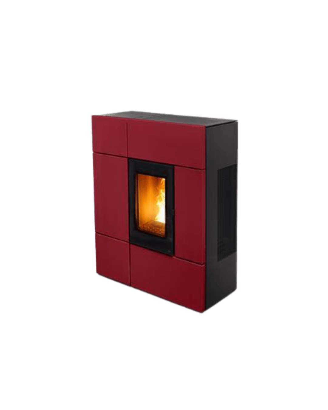 Sobă peleți MCZ STREAM Comfort AIR UP! - 12 kW - Rosu