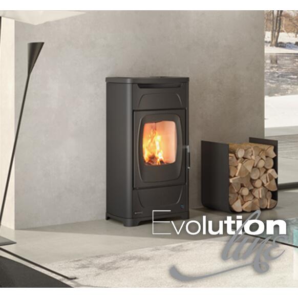 SOBĂ PE LEMNE NORDICA LARISSA - CU SISTEM AUTOMAT