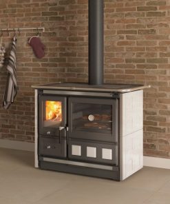 Soba gatit pe lemne Rosa XXL 5.0 – Maiolica (11kW) –