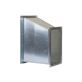 Reductie rectangulara zincata