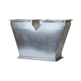 Ramificatie rectangulara zincata