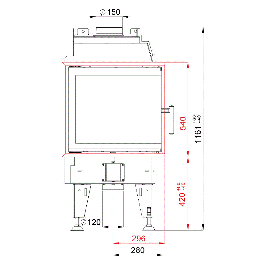 Focar Semineu BeF Feel 6CP