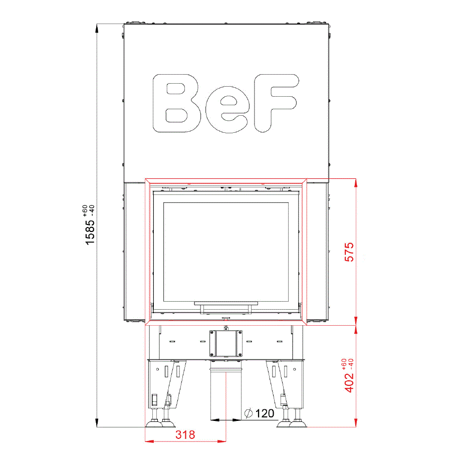 Focar Semineu BeF Feel V6