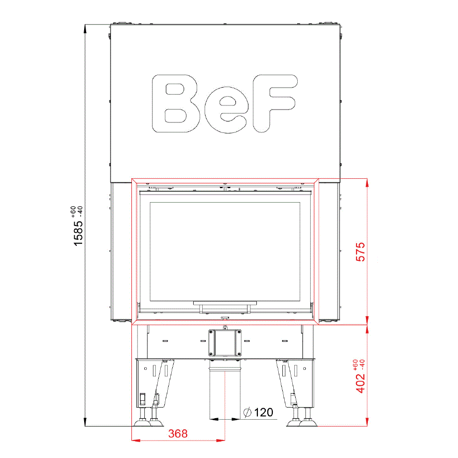 Focar Semineu BeF Feel V7