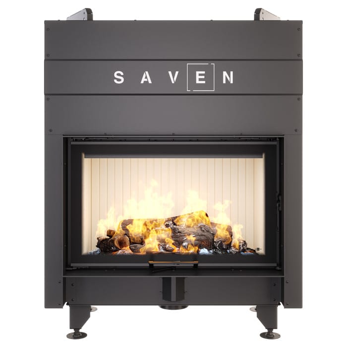 Șemineu SAVEN Energy UP 80x50 17 kW Ghilotină