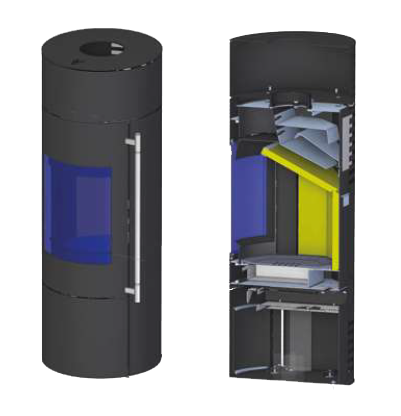 Șemineu Haas+Sohn GRASSE HS+, 5,8kW