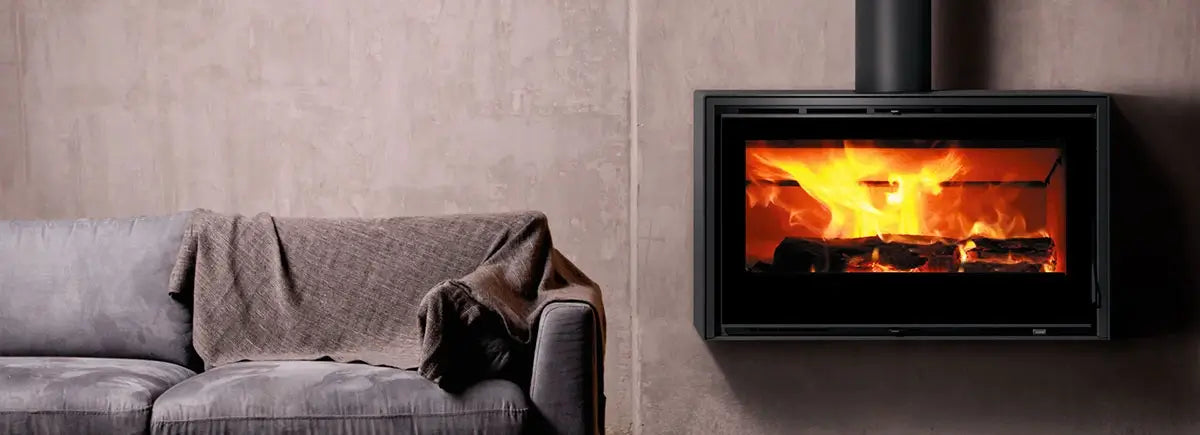 Sobă pe lemne tip tunel Carbel RI-100, 12,6kW