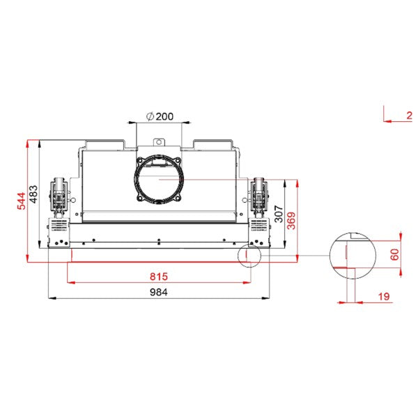 Focar Semineu BeF THERM V8