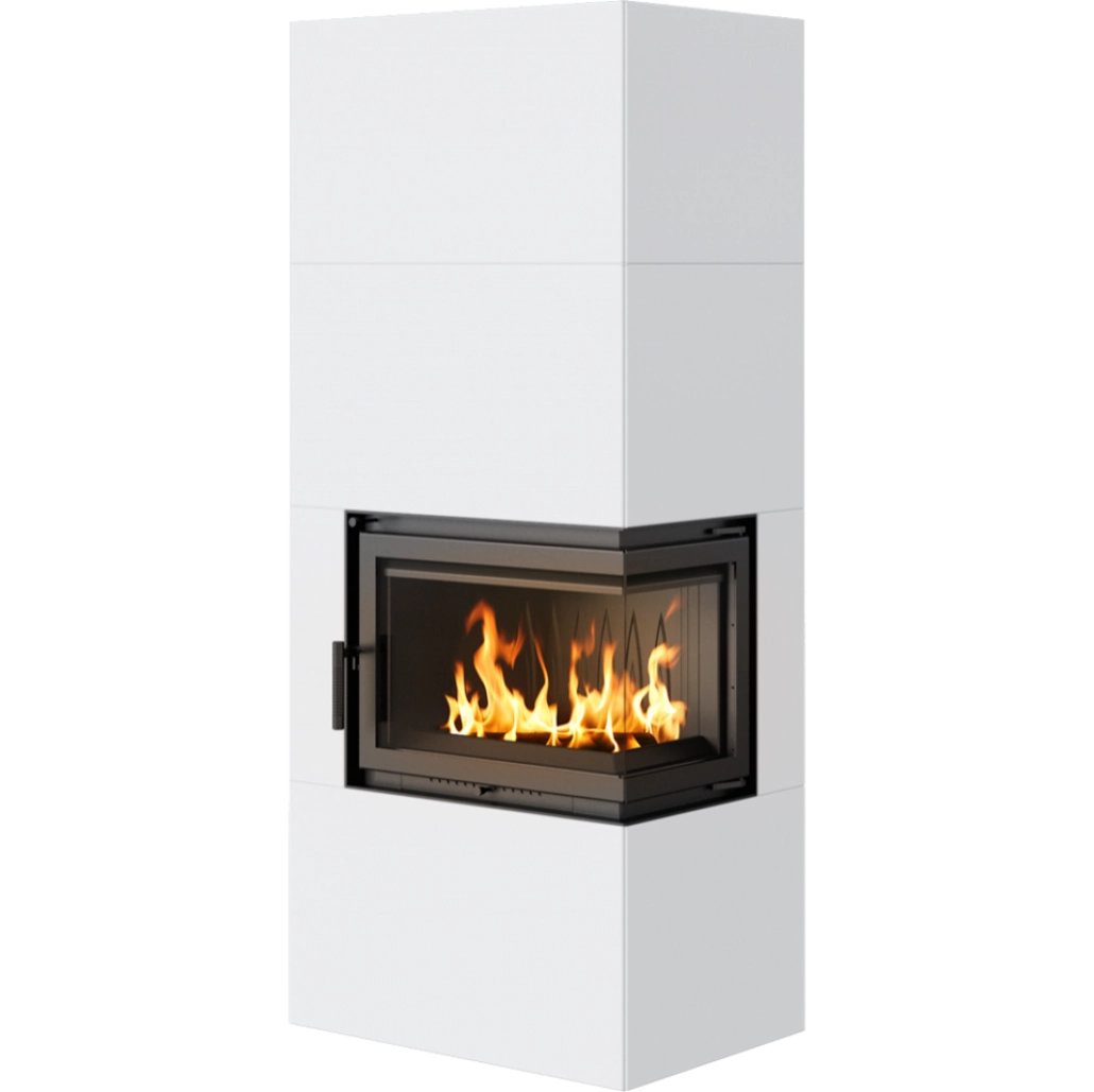 SIMPLE BOX dreapta alb - semineu complet