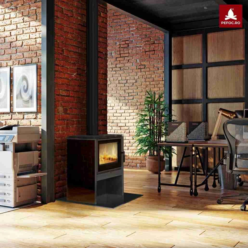 Soba JUNO 12kw - Negru