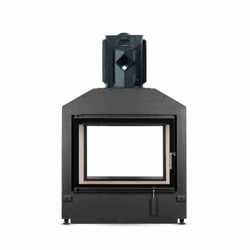 Focar semineu Hoxter tunel HAKA 78/57T + Recuperator 45Gr