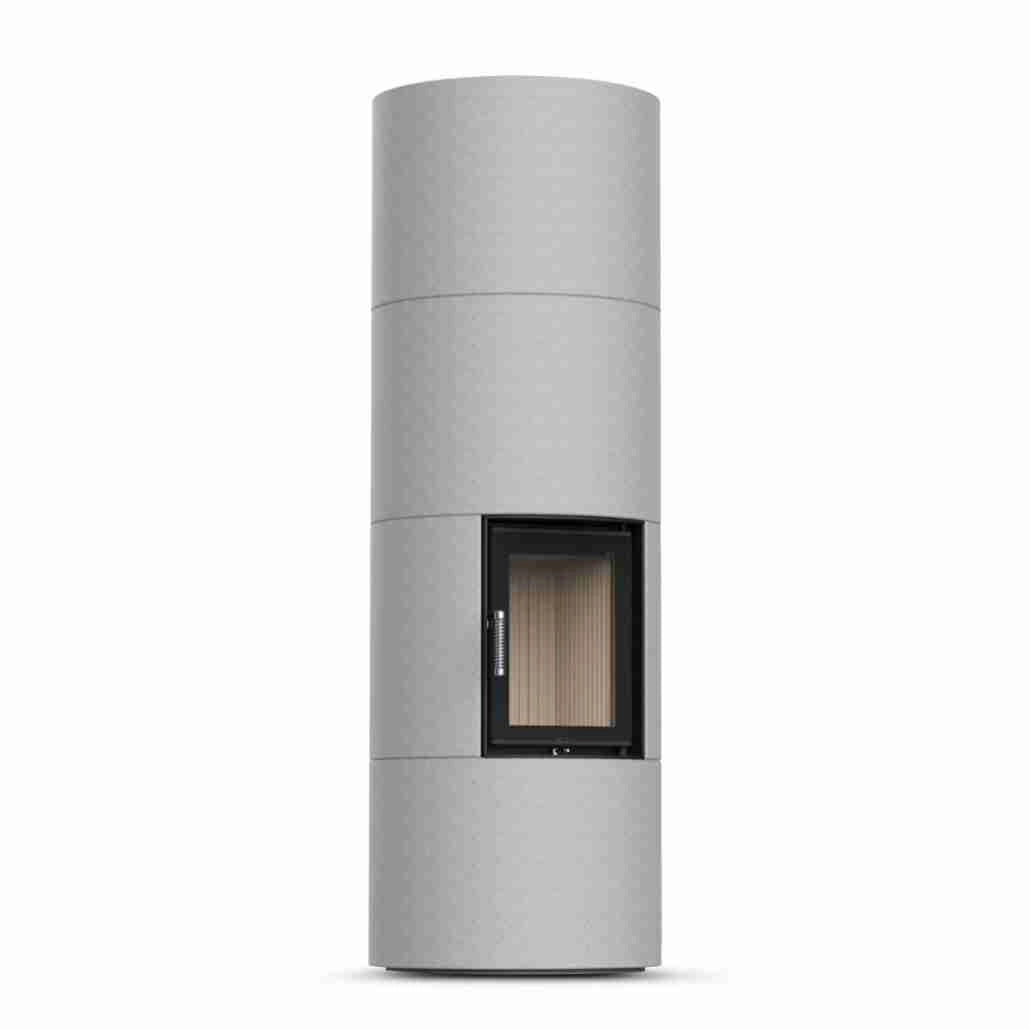 BLOX R55 - Semineu modular cu acumulare 12-24 kw STICLA DUBLA