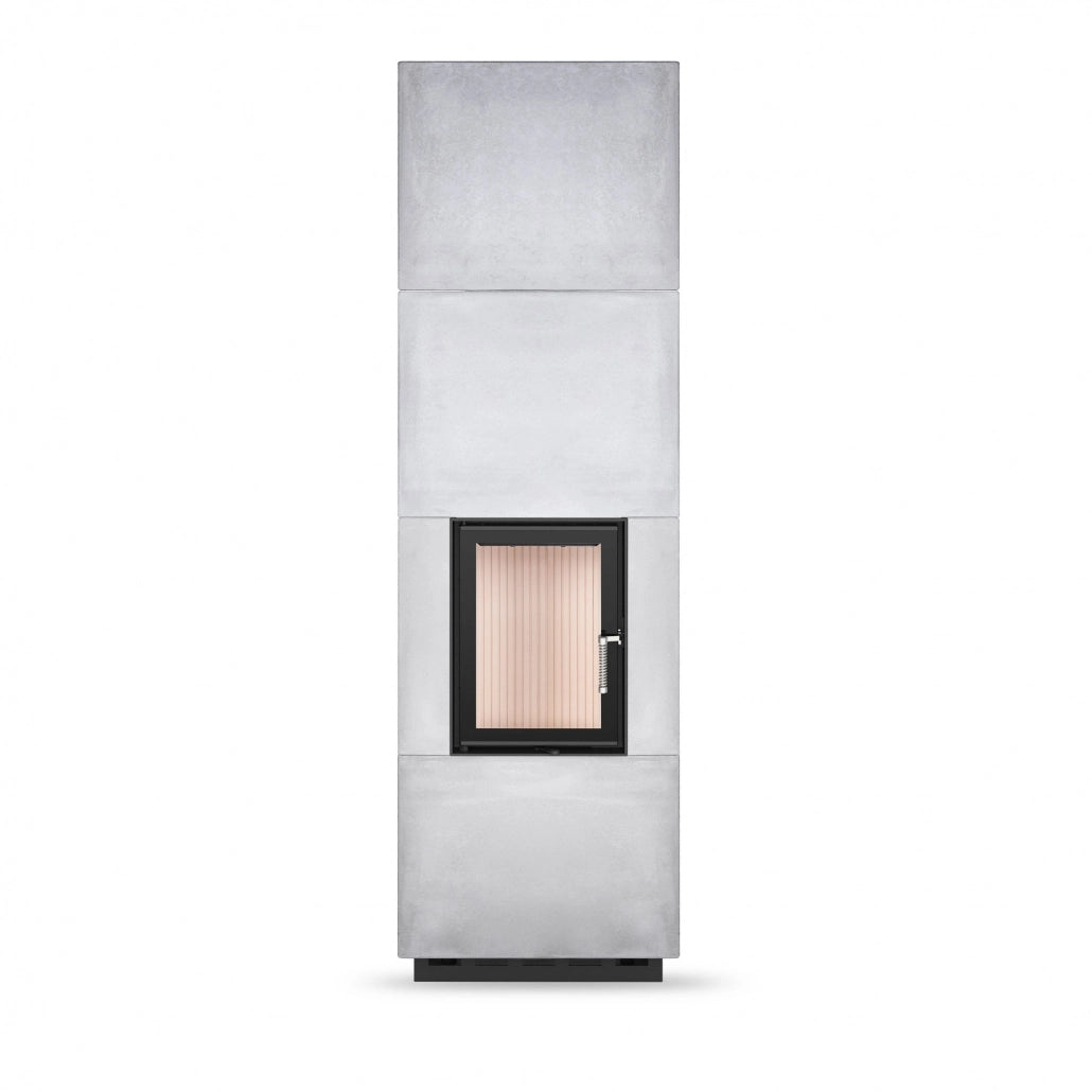 BLOX H60 - Semineu modular cu acumulare 5-18 kw + Sticla Dubla + protectie spate
